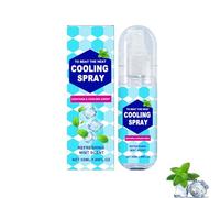 Mint Cooling Spray for Hot Weather, Rapid Relief Cooling Spray for Face and Body, Natural Refreshing Cooling Mint Mist for Face and Body, Heat Stroke Prevention for Sports, Outing, Camping (1)