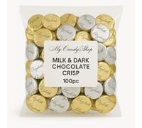 Mint Crisp - 100 Pack Mint Crisp Bundle of Dark, Milk, Mint Chocolate - Chocolates With 140 Years of Heritage - Ethically Sourced Ingredients