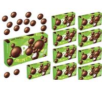 Mint Dark Chocolate Creams & Milk Chocolate Chewy Toffee - Crafted for Chocolate Lovers - 39g -Popt (20 x Box, Minty Dark Choc Coated)