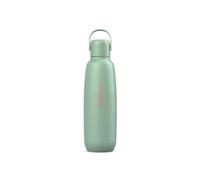 SodaStream Fizz & Go Cool Metal Water Bottle, 0.9L BPA Free Cold Water Bottle & Hot Water Bottle, Double Insulated Stainless Steel Leakproof & Reusable Water Bottle & Carbonator - Mint Green