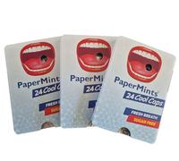 Mint Flavour Papermints CoolCaps Blister Pack (3 x Pack (72 caps), Mint)