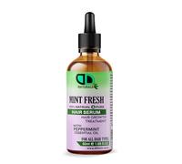 Mint Fresh Hair Serum - 100% Natural Hair Growth Treatment with Peppermint Essential Oil - Non-Greasy - Scalp Refreshing Hair Serum - Ideal for Men & Women - 50ml