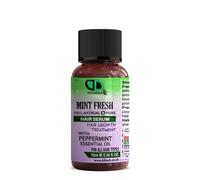 Mint Fresh Hair Serum - 100% Natural Hair Growth Treatment with Peppermint Essential Oil - Non-Greasy - Scalp Refreshing Hair Serum - Ideal for Men & Women - 10ml