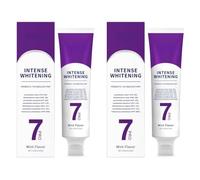 Mint Fresh Toothpaste - Cleans Stains/Food Residue, Fights Bad Breath, Whitens Teeth, Protects Oral Health, Long-Lasting Freshness(2PCS)