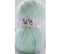 Mint Green 100g 4 Ply Soft Knitting Wool Yarn - Woolcraft Babycare 4 Ply