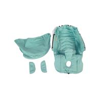(Mint Green) 4IN 1 Car Seat Stroller Accessories Doona Replacement Cover Kit Canopy Sunshade Seat Cushion Shoulder Pads Doona Accessories