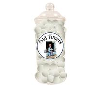 Mint Imperials Hard Boil Sweet in Reusable Victorian Style Jar 500 millilitres 425 Grams