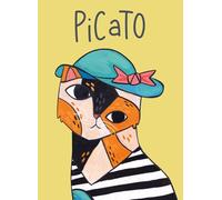 Mint Publishing Blank Card for Men or Women - Charming Picasso Cat Design - Embossed Foil Finish - Artist Premium Greeting Card with Envelope - Suitable for Birthdays & Other Occasions