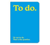 Mint Publishing Funny A5 Notebook for Men or Women - Shakespeare To Be or Not To Be Joke - 160 Lined Pages - Adult Humour - Premium Gift Stationery for Friend or Family Member - Vibrant Writing Journa