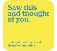 Mint Publishing Funny Rude Coaster for Men or Women - Amusing Alcohol Joke - Adult Humour - Novelty Gift for Friend or Family Member