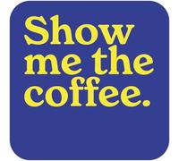 Mint Publishing Funny Rude Coaster for Men or Women - Amusing Coffee Joke - Adult Humour - Novelty Gift for Friend or Family Member