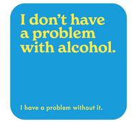 Mint Publishing Funny Rude Coaster for Men or Women - Offensive Alcohol Joke - Adult Humour - Novelty Gift for Friend or Family Member