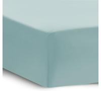 Mint Single Fitted Sheet - Cotton, Single Bed, Easy Care, Super Soft Cozy and Breathable Deep Fitted Bed Sheet (190cm X 90cm)