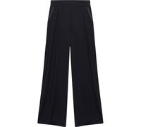 Mint Velvet Black Palazzo Wide Leg Trousers - L, BLACK