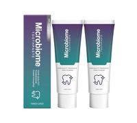 Mint Whitening Toothpaste for Fresh Breath - Refreshing Non-Sticky Formula, Daily Oral Care, Stain Removal & Freshener(2PCS)