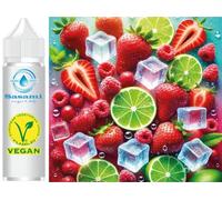 MintBerry Bliss - Strawberry-Raspberry-Lime Ice Flavor Concentrate - Vegan - Sasami - 10ml