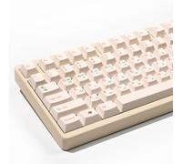 mintcaps Keycaps, 144Keys Dye-Sublimation PBT Keycaps Beige Korean Cherry Profile Keycap for 65% 70% 75% 100% Gateron Cherry Mx Switches Mechanical Keyboard