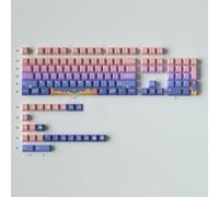 mintcaps PBT Keycaps Cherry Profile Cute Fairy Tales Keycap Set 130 Keys Custom Dye-Sub Keyboard Keycaps for Cherry Gateron MX Switches Mechanical Keyboards