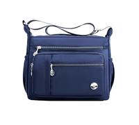 MINTEGRA Women Shoulder Handbag Roomy Multiple Pockets Bag Ladies Crossbody Purse Fashion Tote Top Handle Satchel - Blue - Large