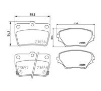 Mintex Front & Rear Pads fits Toyota Rav 4 2000-2005 1.8 2.0