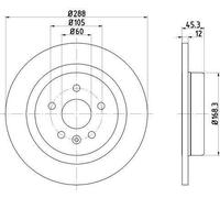 Mintex MDC2688, Mintex Brake Discs MDC2688