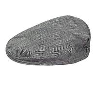 mintgreen Baby Boys Flat Cap, Herringbone Tweed, Dark Grey, 6-12 Months, 46