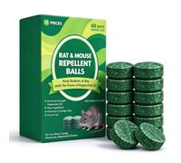 Mintguard Rodent Deterrent, Pest Control Repellents (12Pcs) | Natural Scent-Based Mouse and Rat Repellent for Lofts, Garages, Sheds, Caravans and Other Indoor or Outdoor Areas