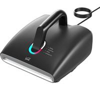 Minthouz Handheld Mattress Vacuum Cleaner Corded with UV Light & Dust Mite Sensor, Dual-Roller Futon Vacuum Bed Cleaner Machine with HEPA Filtration, Heating & Indicator Mite Vacuum Cleaner for Bed
