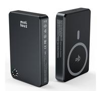 Minthouz Magnetic Power Bank,10000mAh Qi2 Certified Wireless Portable Charger,20W Fast-Charge Air Travel PowerBank,Compatible with 16/15/14/13/12/Pro/Pro Max Series,Samsung,Air Pods