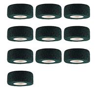 Mintice 10 Rolls Self Adhesive Cohesive Wrap Bandages Elastic First Aid Tape Adherent Dark Green for Wrist Ankle Sport 4.5m x 2.5cm