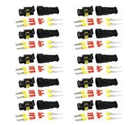 Mintice 10 X 2Pin Car Motorcycle Waterproof Electrical Connector Terminals Cable Plug Socket Kit Wire AWG Gauge Marine