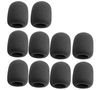 Mintice 10 X Black Handheld Stage Microphone Windscreen Foam Mic Cover Karaoke DJ