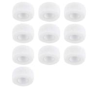 Mintice 10 X Self Adhesive Cohesive Wrap Bandages Strong Elastic First Aid Tape White Color for Wrist Ankle Sport 4.5mx2.5cm