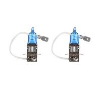 Mintice 2 X Car Vehicle Bright H3 100W 6000K Xenon Gas Halogen Headlight White Light Lamp Bulbs