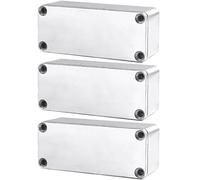 Mintice 3 X Pro 1590A Style 92x38x31mm Aluminum Metal Stomp Box Case Enclosure Guitar Effect Pedal