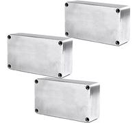 Mintice 3 X Pro 1590B Style 115x65x35mm Aluminum Metal Stomp Box Case Enclosure Guitar Effect Pedal