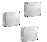 Mintice 3 X Pro 1590BB Style 119x94x30mm Aluminum Metal Stomp Box Case Enclosure Guitar Effect Pedal
