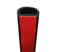 Mintice 315" 14mm x 12mm 8Meter Big D Car Vehicle Auto Door Rubber Seal Strip Weatherstrip Seals Hollow