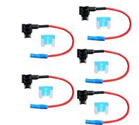 Mintice™ 5 X Car Vehicle 12v 24v Car Add-a-circuit Fuse ACN TAP Adapter Low Profile Blade Style Fuse Holder Plug