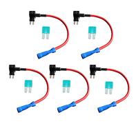 Mintice 5 X Car Vehicle 12V 24V Car Motor Add-a-circuit MICRO2 ATR Fuse Holder 15A