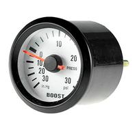 Mintice™ Car Motor Vehicle Black Face 2" 52mm Pointer Boost Gauge Psi In.Hg Meter LED Light