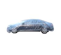 Mintice Clear Plastic Disposable Universal Car Covers Rain Dust Garage Cover Waterproof Temporary 12ft X 22ft