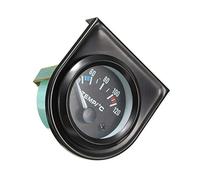 Mintice Universal Car Automotive 2" 52mm Pointer Water Temp Temperautre Gauge Meter Celsius White LED Light Indicator
