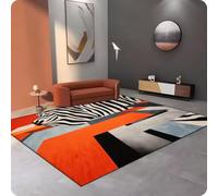 MINTIFNT Modern Abstract Living Room Carpet Sofa Coffee Table Home Decor Bedroom Bedside Area Rug Entrance Cloakroom Non-Slip Floor Cushion 200x300cm