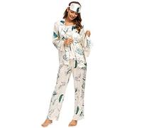 MINTLIMIT 7pcs Pyjamas Set Women Ladies Satin Button Down Loungewear Casual Dressing Sleepwear Set Tops Camisole Shorts Bottom Set Sexy Nightwear Sleepwear