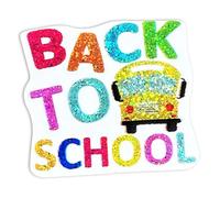 Mintolex Colorful Teacher Pin Glitter Graduation Lapel Brooch Pins Cute Teacher Appreciation Gifts for Clothes Backpacks Hats Accessories, Acrylic, no gemstone