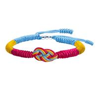 mintolex Pride Bracelet for Men Women Adjustable Wrist Wrap Rainbow Bracelets Surfer String Rope Gay Lesbian Trans Bisexual LGBT Bracelets for Pride Month Parade LGBTQ Community, 4 UK, no gemstone