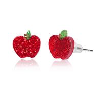 Mintolex Teacher Earrings for Women Cute Acrylic Glitter Apple Pencil Earrings Back to School Jewelry for Teachers Appreciation Gifts, Acrylic, No Gemstone