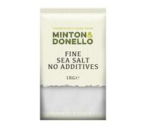 Minton & Donello 1Kg Fine Sea Salt No Additives - Cooking and Table Salt
