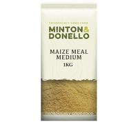 Minton & Donello 1Kg Maize Meal Medium - Great for Homemade Tortillas, Pancakes & Cornbread